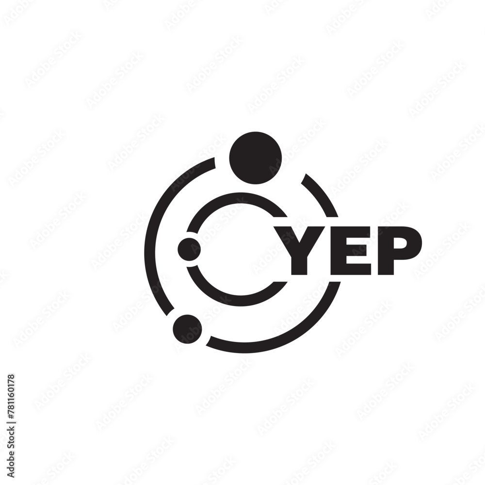 YEP letter logo design on white background. YEP logo. YEP creative initials letter Monogram logo icon concept. YEP letter design YEP letter logo design on white background. YEP logo. YEP creative initials letter Monogram logo icon concept. YEP letter design