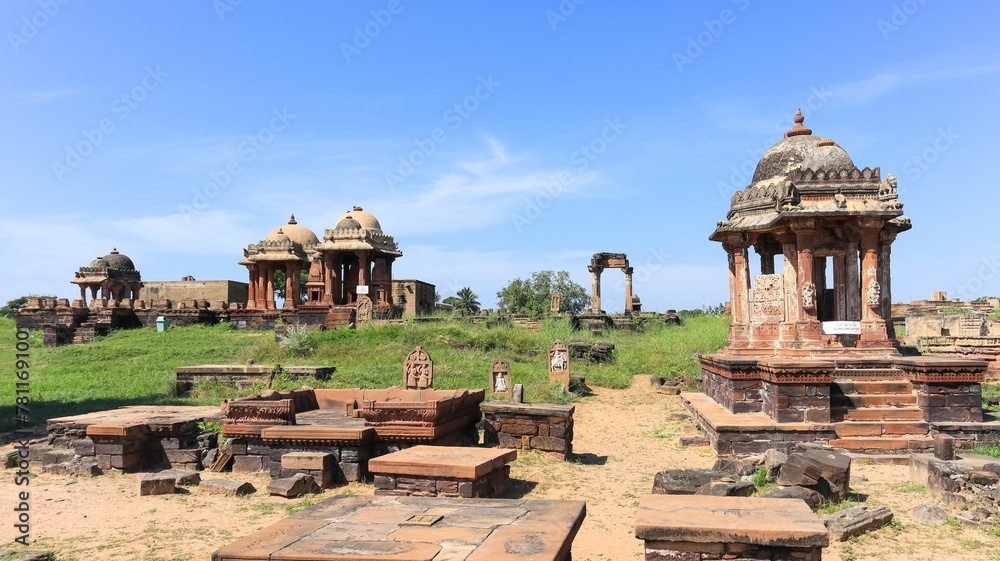 The Royal Cenotaphs of Bhuj or Bhuj Chhetedi, Bhuj.
