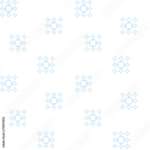 Pastel Christmas Fair Isle Seamless Pattern Design