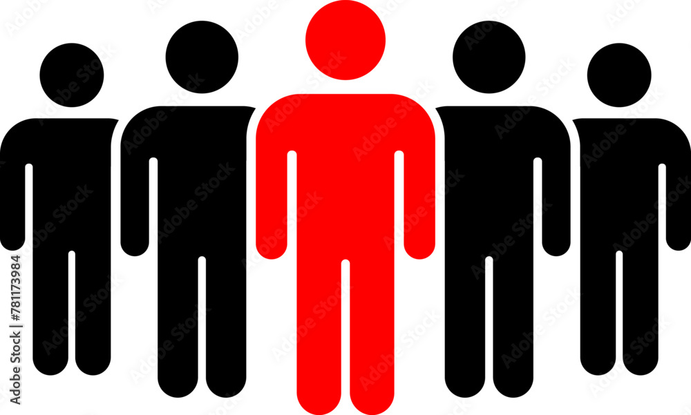 People icon. Group of people icons collection. People group icon. Team of worker. User profile symbol. Group of people or group of users. Persons symbol. Vector.
