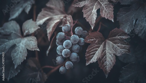 wild grape the riverbank grape or frost grape vitis riparia is a vine indigenous to north america photo