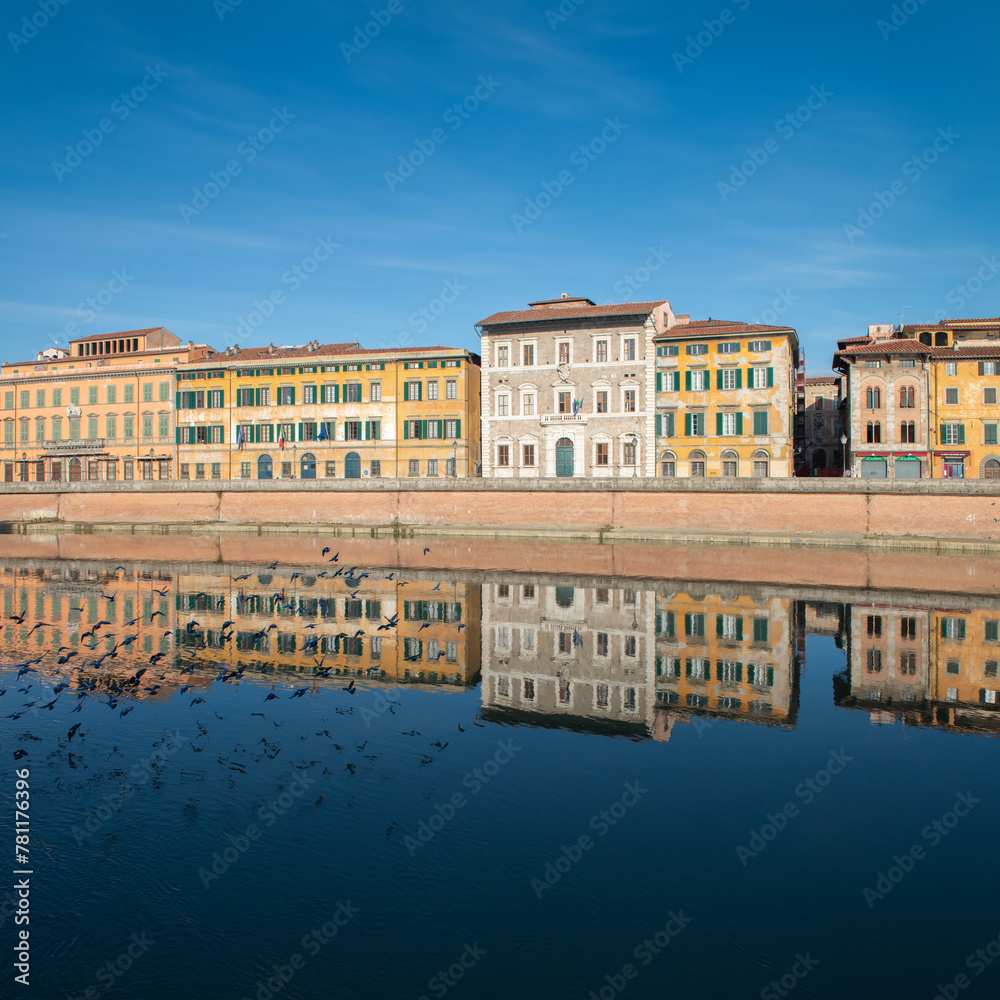 Pisa, l'Arno.