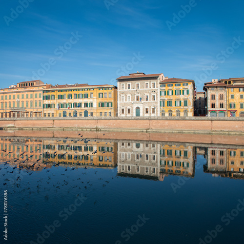 Pisa, l'Arno.