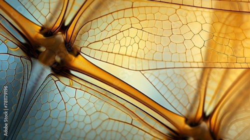 A vivid close-up of a dried leaf providing a unique perspective on the beauty of nature photo