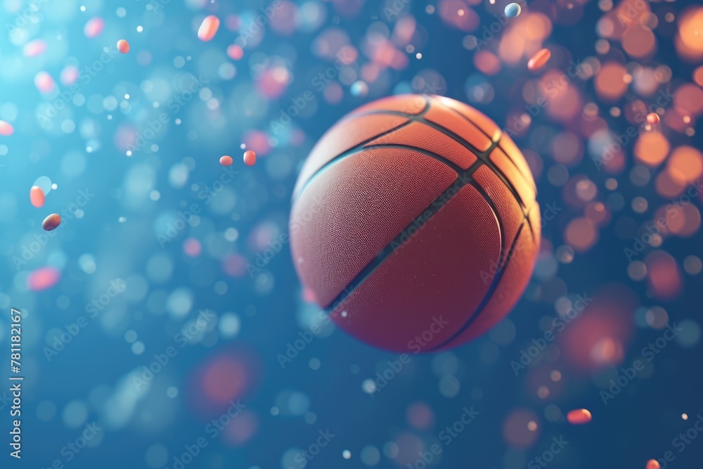 Graceful Game: Slow-Motion Basketball Aesthetics