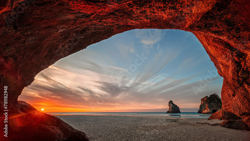 Fotografie Archway View of The Archway Islands