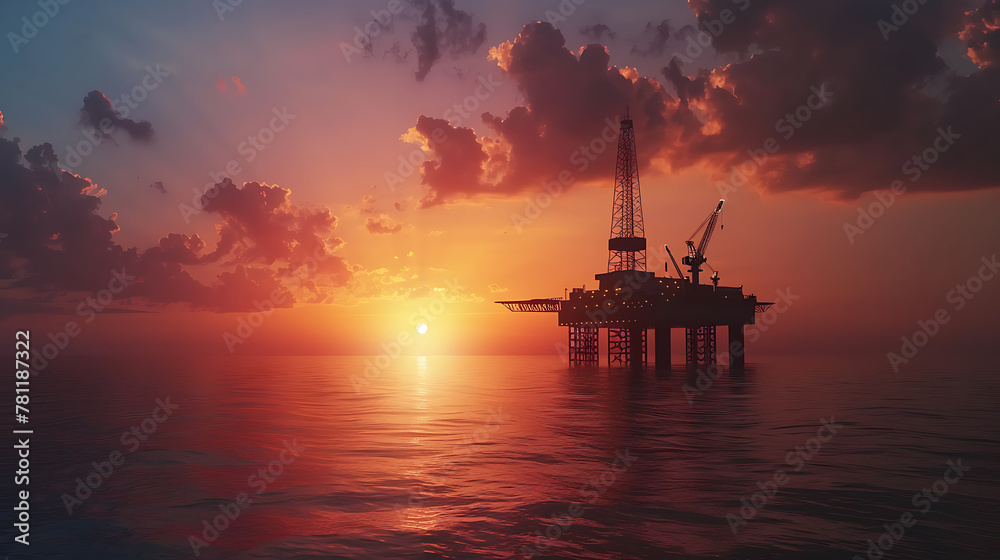 Precision in Focus: High-Definition Photography of Offshore Oil Well Details