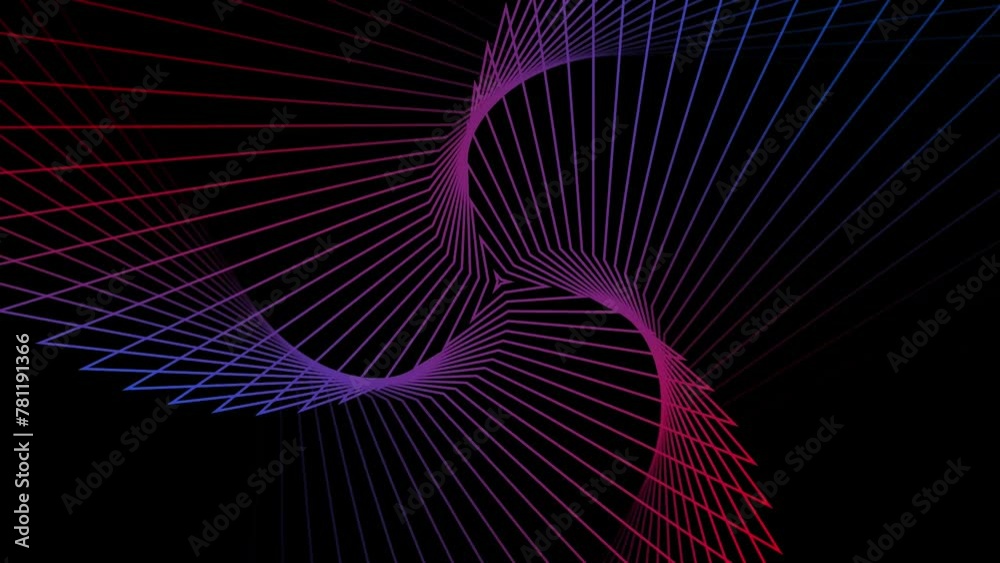 Pink and black background with triangle shapes. Neon triangle animation. Radio wave effect. Looped animation. Hypnotic effect. Pink and black background. Pink and black background with triangle shapes. Neon triangle animation. Radio wave effect. Looped animation. Hypnotic effect. Pink and black background.