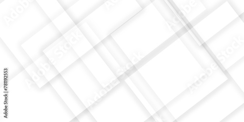 Abstract background seamless with lines and technology square triangle geometric texture background. White geometric minimal and rectangle shape banner design. Modern background used about technology.