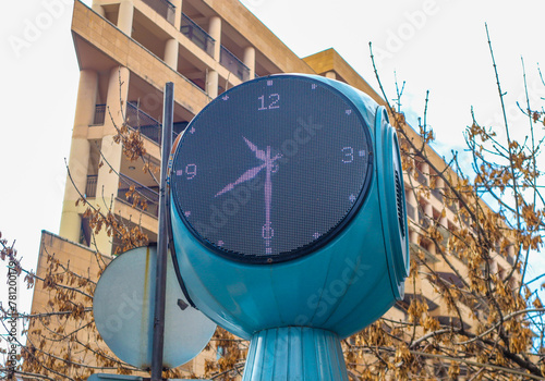 clock in the park