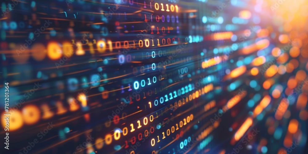 A detailed view of a computer screen displaying numerical data