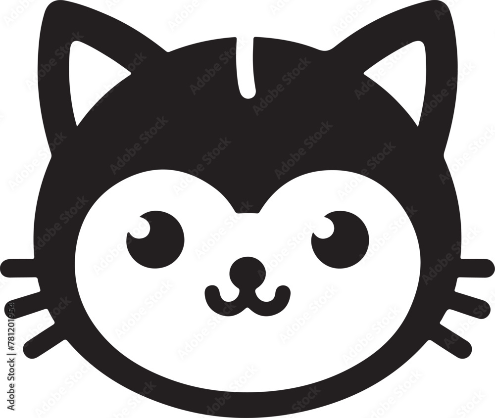 Best Cat Head, Vector, Silhouette, Illustration, Best Cat Head, Vector, Silhouette, Illustration,