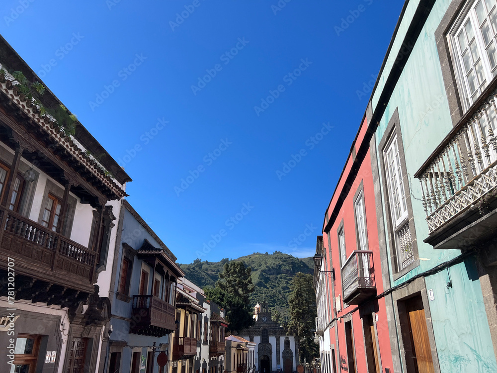 Obraz premium Old town of teror