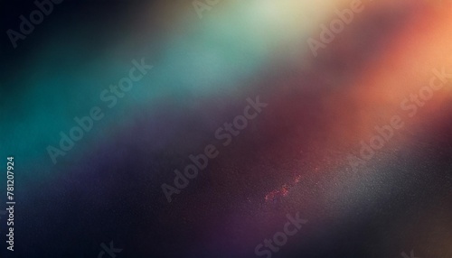 colourful 80s 90s style background banner with a noisy gradient texture © Dayami
