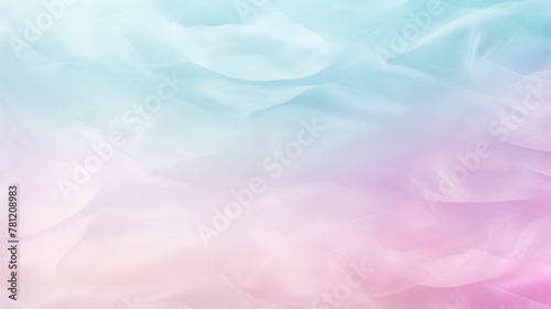 Abstract Pastel Waves, Dreamy Pink and Blue Gradient, Soft Textured Background