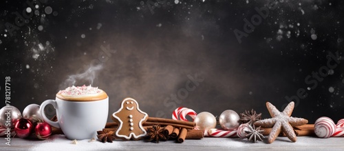 Gingerbread and cinnamon co...