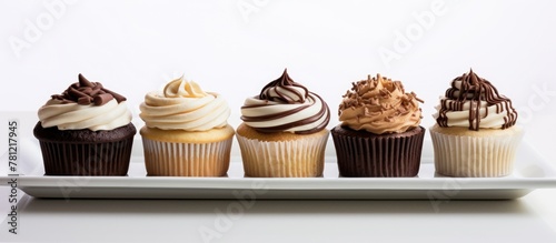 Cupcakes with Chocolate Fro...