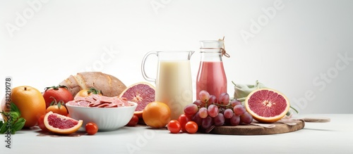 Assorted fruits and vegetab...