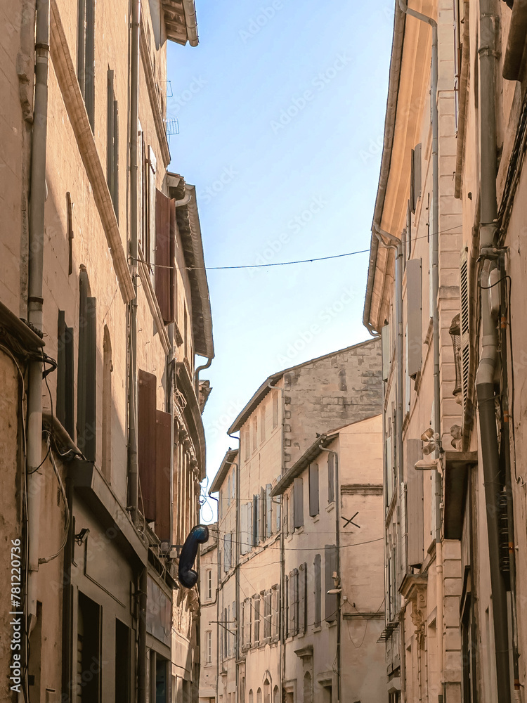 Discovering the Essence of History: Street View of Old Village Beaucaire 