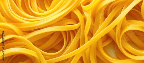 Close-up of stacked gold sp...