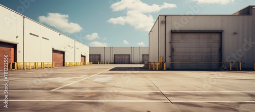 Large warehouse with multip...