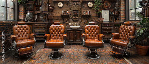 Gentlemans Barbershop Styles Time-Honored Looks in Business of Classic Grooming and Barbering Traditions