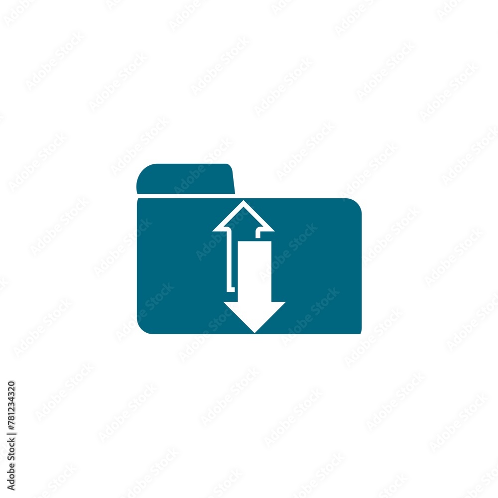 Data transfer icon simple sign. Data transfer icon isolated on white background Data transfer icon simple sign. Data transfer icon isolated on white background