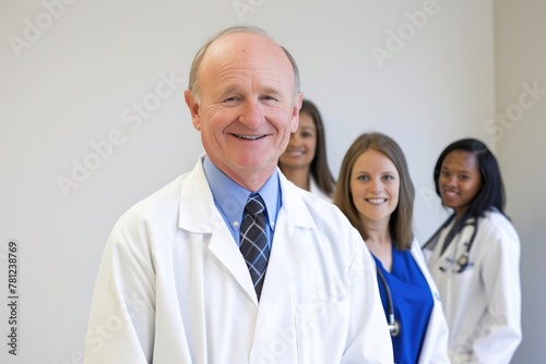 Professional Medical Team in Modern Clinic