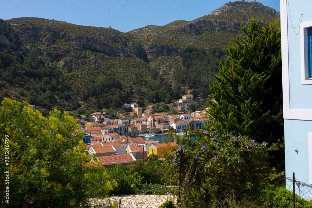 Fototapeta premium view of the island on Kastellorizo