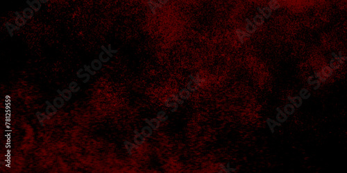 Abstract red grunge background with copy space. grunge dark red marble with rusty texture wall for decoration, decorative pattern background for abstract concept. old red color wall background texture