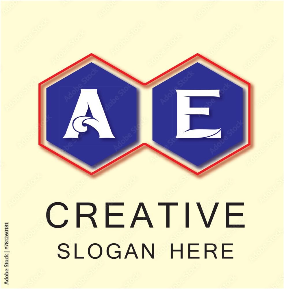 AE Box Letter Logo Concept AE Box Letter Logo Concept