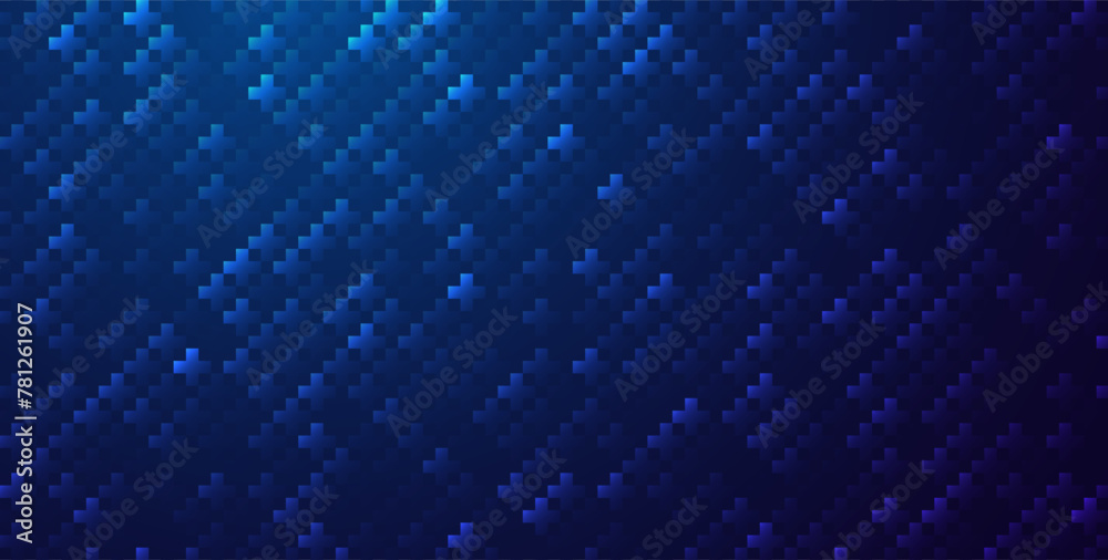 Blue Mathematical Plus Symbols Pattern. Math Design Elements Background. Medical Tech Background. Vector Illustration. Blue Mathematical Plus Symbols Pattern. Math Design Elements Background. Medical Tech Background. Vector Illustration.
