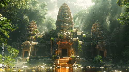 The ancient temples of Angkor Wat were built out of Cambodian forests. It is a testament to the greatness of the Khmer Empire and is a world heritage site.