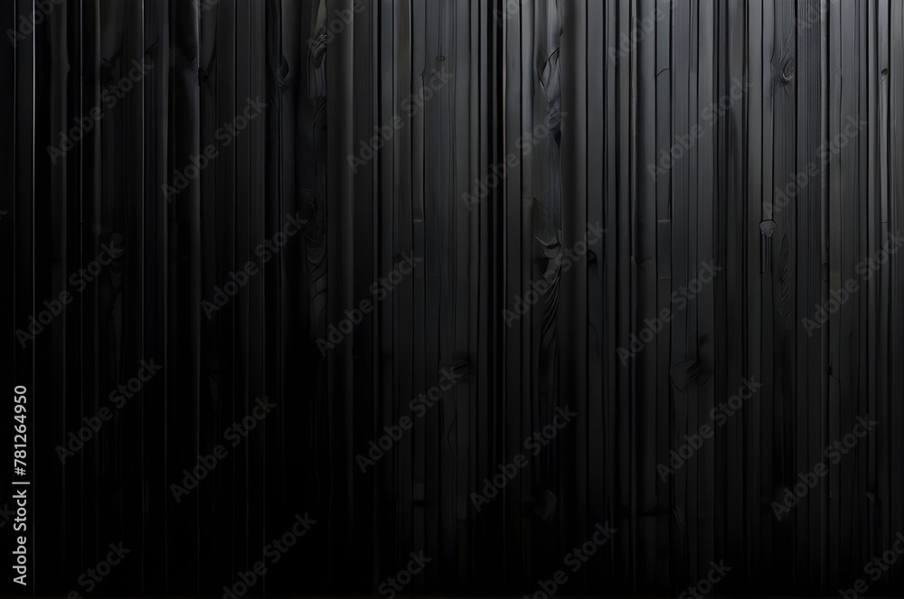Black polished wooden background. Wooden wall background. Black polished wooden background. Wooden wall background.