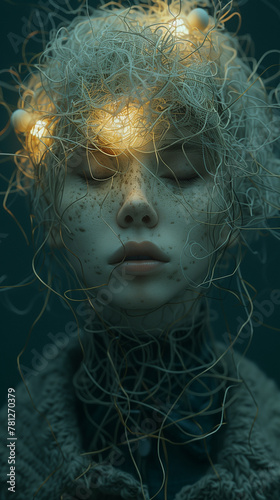 surreal character
