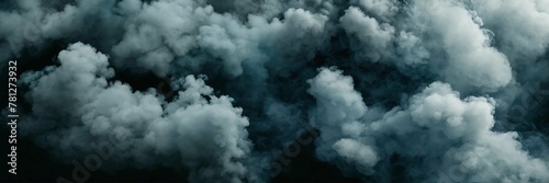 Smoke blue fog cloud floor fog background steam