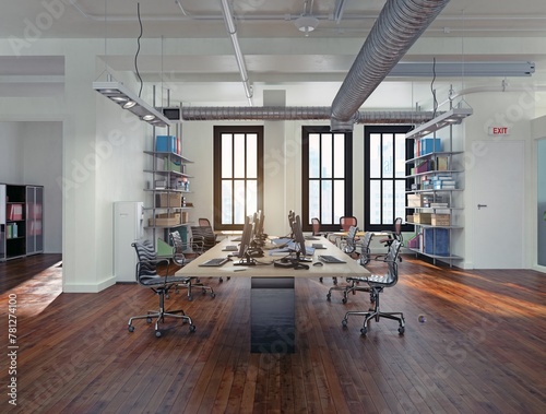 Modern office interior design © Victor zastol'skiy