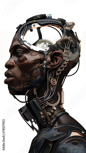person in a mask