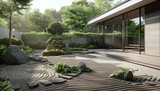 Minimalistic Zen Gardens