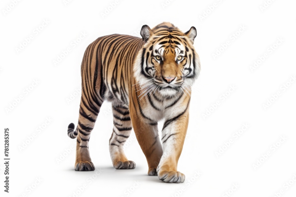 Tiger on white background Tiger on white background