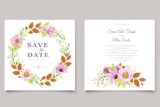 A set of floral brochures for the wedding of the week