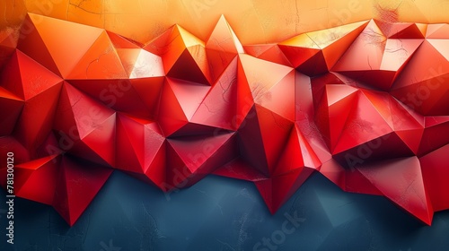 An angular and dynamic background... photo