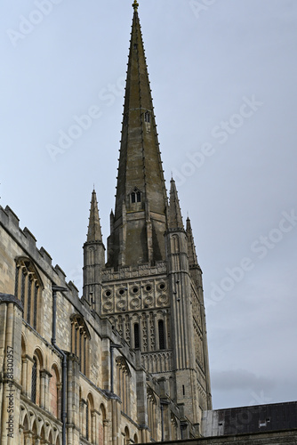 Spire of Norwich cathedral © Ardan