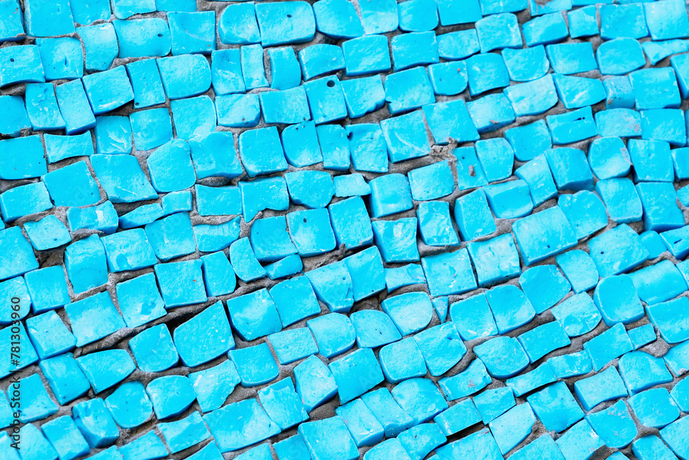 Naklejka premium Blue background pattern texture. Copy space for text or design.