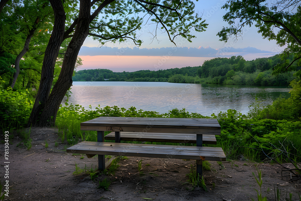 Twilight Serenity at the Lakeside - Natural Beauty of a Minnesota State Park