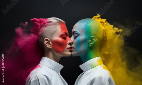 Vatican's stance on gender identity thought-provoking image capturing the intersection of religion society and personal identity photo