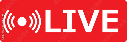 live 生放送　配信　アイコン
