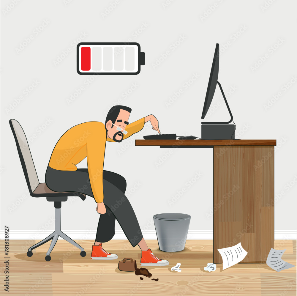 A Síndrome de Burnout, ou esgotamento profissional, é uma condição psicológica caracterizada por extremo cansaço, estresse e esgotamento físico resultante de ambientes de trabalho exigentes