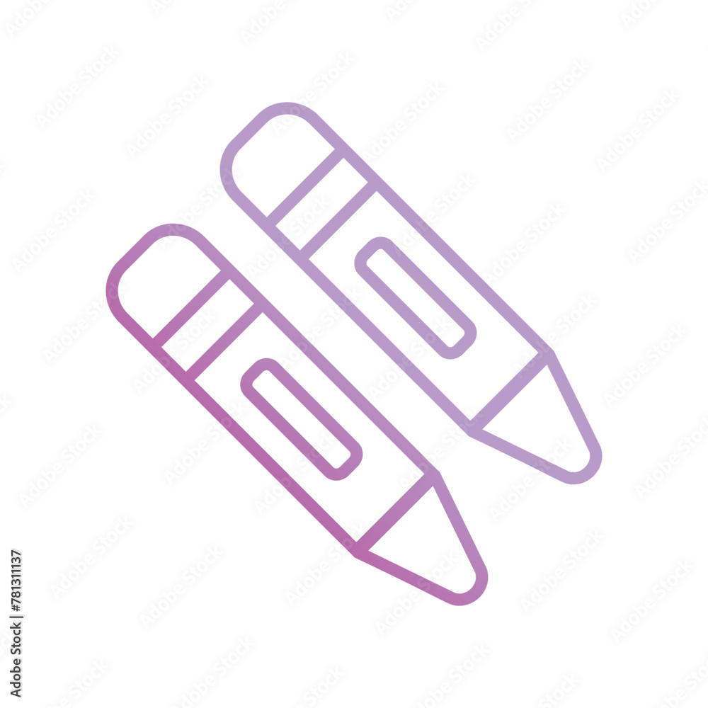 cryon icon with white background vector stock illustration cryon icon with white background vector stock illustration