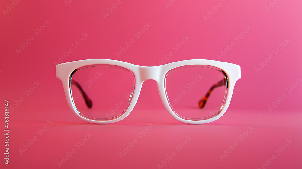 Eyeglasses, minimal wallpaper, an essential equipment in daily life for clear vision Eyeglasses, minimal wallpaper, an essential equipment in daily life for clear vision